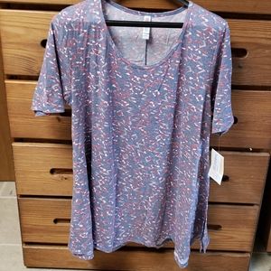LuLaRoe "Perfect Tee" womens size L (16-20)